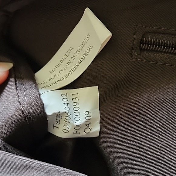 Faux Leather and Woven Straw Purse - Picture 10 of 14